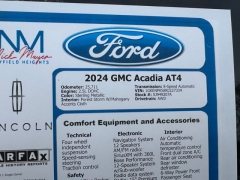 Used 2024  GMC Acadia AWD 4dr AT4 at DriveNow Mayfield near Mayfield Heights&comma; OH