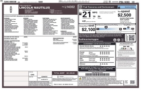 Used 2023  Lincoln Nautilus Reserve AWD at Drive Now Westlake near Westlake&comma; OH