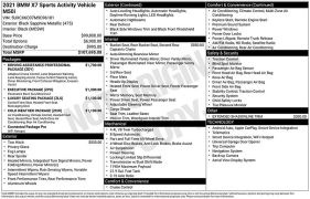 Used 2021  BMW X7 M50i Sports Activity Vehicle at DriveNow Mayfield near Mayfield Heights&comma; OH