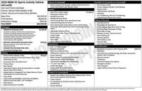 Used 2020  BMW X3 xDrive30i Sports Activity Vehicle at DriveNow Mayfield near Mayfield Heights, OH