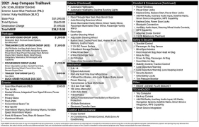 Used 2021  Jeep Compass Trailhawk 4x4 at Drive Now Westlake near Westlake&comma; OH