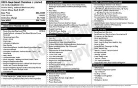 Used 2023  Jeep Grand Cherokee L Limited 4x4 at Drive Now Westlake near Westlake&comma; OH