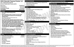 Used 2023  Chevrolet Traverse AWD 4dr Premier at Drive Now Westlake near Westlake&comma; OH