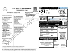 Used 2024  Nissan Pathfinder Rock Creek 4WD at Drive Now Westlake near Westlake&comma; OH