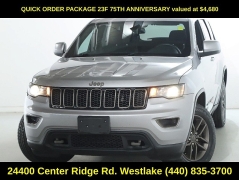 Used 2016  Jeep Grand Cherokee 4WD 4dr 75th Anniversary at Drive Now Westlake near Westlake&comma; OH