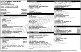 Used 2021  Volkswagen Atlas 3.6L V6 SEL Premium R-Line 4MOTION at DriveNow Mayfield near Mayfield Heights, OH