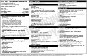 Used 2024  GMC Yukon 4WD 4dr Denali Ultimate at DriveNow Mayfield near Mayfield Heights&comma; OH