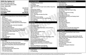 Used 2020  Kia Optima LX Auto at Drive Now Westlake near Westlake&comma; OH