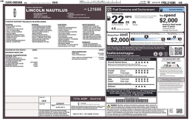 Used 2023  Lincoln Nautilus Standard AWD at Drive Now Westlake near Westlake&comma; OH