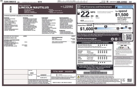 Used 2022  Lincoln Nautilus Standard AWD at Drive Now Westlake near Westlake&comma; OH