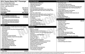 Used 2014  Toyota Sienna 5dr 7-Pass Van V6 AWD &lpar;Natl&rpar; at Drive Now Westlake near Westlake&comma; OH