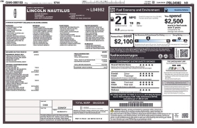 Used 2023  Lincoln Nautilus Reserve AWD at Drive Now Westlake near Westlake&comma; OH