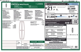 Used 2019  Lincoln Nautilus Reserve AWD at DriveNow Mayfield near Mayfield Heights&comma; OH