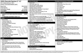 Used 2020  Chevrolet Equinox 4d SUV AWD LT w&sol;1LT at DriveNow Mayfield near Mayfield Heights&comma; OH