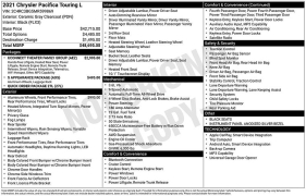 Used 2021  Chrysler Pacifica Touring L AWD at DriveNow Mayfield near Mayfield Heights, OH