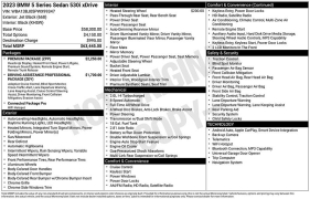 Used 2023  BMW 5 Series 530i xDrive Sedan at Drive Now Westlake near Westlake&comma; OH