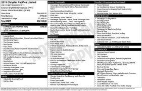 Used 2019  Chrysler Pacifica Limited FWD at DriveNow Mayfield near Mayfield Heights&comma; OH
