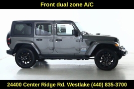 Used 2022  Jeep Wrangler 4xe Unlimited Sahara 4x4 at Drive Now Westlake near Westlake&comma; OH