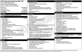 Used 2024  Chevrolet Suburban 2WD 4dr RST at DriveNow Mayfield near Mayfield Heights&comma; OH