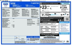 Used 2021  Ford Edge AWD at Drive Now Westlake near Westlake&comma; OH