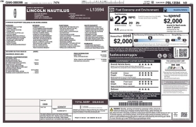 Used 2023  Lincoln Nautilus Reserve AWD at DriveNow Mayfield near Mayfield Heights&comma; OH