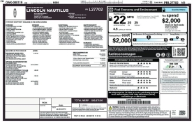 Used 2023  Lincoln Nautilus Reserve AWD at Drive Now Westlake near Westlake&comma; OH