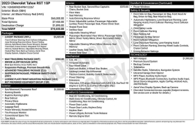 Used 2023  Chevrolet Tahoe 4WD 4dr RST at Drive Now Westlake near Westlake&comma; OH