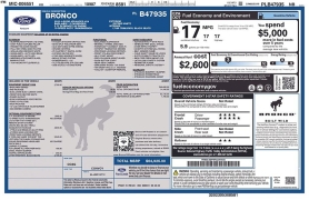 Used 2023  Ford Bronco 4 Door Advanced 4x4 at DriveNow Mayfield near Mayfield Heights&comma; OH