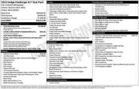 Used 2023  Dodge Challenger R&sol;T Scat Pack RWD at DriveNow Mayfield near Mayfield Heights&comma; OH