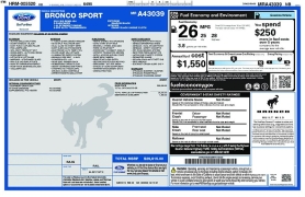 Used 2021  Ford Bronco Sport Big Bend 4x4 at Drive Now Westlake near Westlake&comma; OH