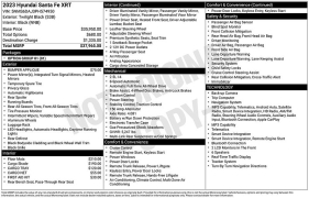 Used 2023  Hyundai Santa Fe XRT AWD at DriveNow Mayfield near Mayfield Heights&comma; OH