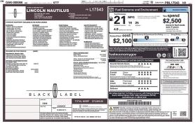 Used 2023  Lincoln Nautilus Black Label AWD at Drive Now Westlake near Westlake&comma; OH
