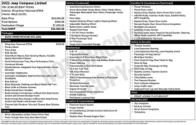 Used 2022  Jeep Compass Limited 4x4 at Drive Now Westlake near Westlake&comma; OH