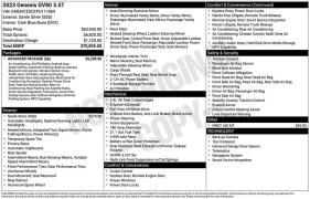 Used 2023  Genesis GV80 3&period;5T AWD at DriveNow Mayfield near Mayfield Heights&comma; OH