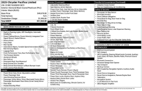 Used 2025  Chrysler Pacifica Limited FWD at DriveNow Mayfield near Mayfield Heights&comma; OH