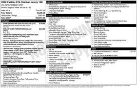 Used 2020  Cadillac XT6 4d SUV AWD Premium Luxury at Drive Now Westlake near Westlake&comma; OH