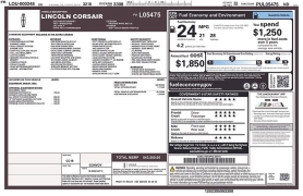 Used 2023  Lincoln Corsair Standard AWD at DriveNow Mayfield near Mayfield Heights&comma; OH