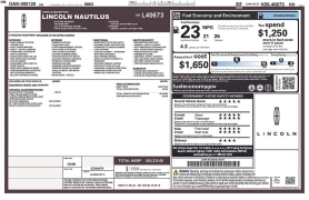 Used 2019  Lincoln Nautilus Reserve FWD at DriveNow Mayfield near Mayfield Heights&comma; OH