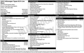 Used 2023  Volkswagen Tiguan 2&period;0T SE R-Line Black FWD at Drive Now Westlake near Westlake&comma; OH