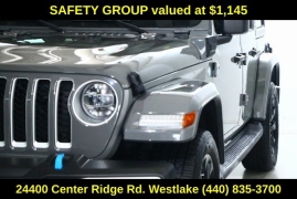 Used 2022  Jeep Wrangler 4xe Unlimited Sahara 4x4 at Drive Now Westlake near Westlake&comma; OH