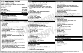 Used 2022  Jeep Compass Limited 4x4 at Drive Now Westlake near Westlake&comma; OH