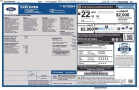 Used 2023  Ford Explorer XLT 4WD at Drive Now Westlake near Westlake&comma; OH