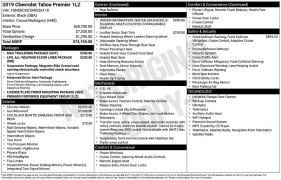 Used 2019  Chevrolet Tahoe 4d SUV 4WD Premier at DriveNow Mayfield near Mayfield Heights&comma; OH