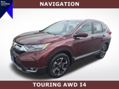 Used 2017 Honda CR-V 4d SUV AWD Touring at Mike Burkart Ford near Plymouth, WI