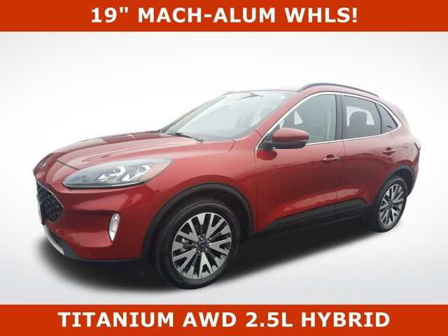 Used 2020  Ford Escape Hybrid 4d SUV AWD Titanium at Mike Burkart Ford near Plymouth, WI