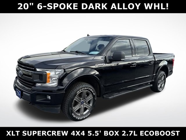 Used 2020  Ford F-150 4WD SuperCrew XLT 5 1/2 at Mike Burkart Ford near Plymouth, WI