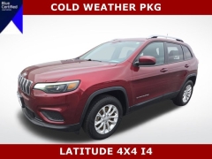 Used 2020 Jeep Cherokee 4d SUV 4WD Latitude 2.4L at Mike Burkart Ford near Plymouth, WI