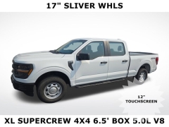 Used 2024 Ford F-150 XL 4WD SuperCrew Box at Mike Burkart Ford near Plymouth, WI