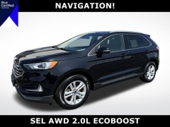 Used 2020 Ford Edge 4d SUV AWD SEL at Mike Burkart Ford near Plymouth, WI