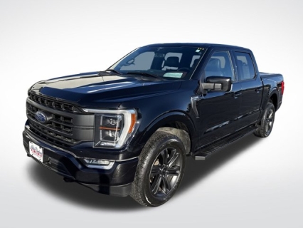 Used 2021 Ford F-150 4WD LARIAT SuperCrew 5.5' Box at Mike Burkart Ford near Plymouth, WI